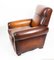 Antique 20th Century Leather Club Armchairs, Set of 2, Image 9