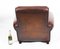 Antique 20th Century Leather Club Armchairs, Set of 2 19