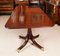Vintage Twin Pillar Dining Table & 10 Dining Chairs 20th C, Set of 11 7