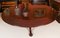 Antique Flame Mahogany Gillows Dining Table 10