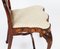 Antique Dutch Marquetry Walnut Highback Side Chairs, Set of 2 15