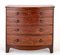 Victorian Mahogany Bow Front Chest of Drawers, 1860s 2