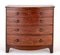 Victorian Mahogany Bow Front Chest of Drawers, 1860s 1