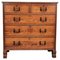 19th Century Antique Oyster Pitch Pine Chest of Drawers, Image 1