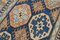 Large Vintage Blue Rug 5