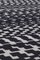 Large Black White Fuori Tempo Rug by Paolo Giordano for I-and-I Collection 2