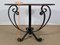 Granite & Wrought Iron Tripod Pedestal Table, 1970s 14