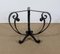 Granite & Wrought Iron Tripod Pedestal Table, 1970s 16