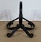 Granite & Wrought Iron Tripod Pedestal Table, 1970s 17