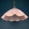 Vintage Pink Murano Glass Pendant, Italy, 1970s 7