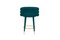 Tabouret de Bar Marshmallow Bleu Sarcelle par Royal Stranger, Set de 4 3