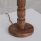 Mid-Century French Wooden Turned Table Lamp 3