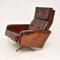 Vintage Leather Leo Swivel Chair by Robin Day for Hille, 1960s, Image 5