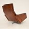 Vintage Leather Leo Swivel Chair by Robin Day for Hille, 1960s, Image 8