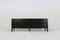 Belgian Brutalist Sideboard in Black Wood 1