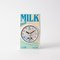 Horloge Pop Art en Carton de Lait de Ma Collection, 1990s 1