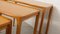 Tables Gigognes par Rex Raab pour Wilhelm Renz, Set de 3 6