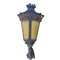 Mid-Century Outdoor Sconce in Iron & Glass, Image 3