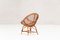 Sessel aus Rattan, 1950er 5