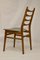 Skandinavische Stühle mit grauem Stoffbezug, 1950er bis 1960er, 4er Set 10