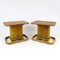 Art Deco Bamboo Side Tables, 1940s, Set of 2 1