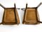 Sillas modernistas de roble con asientos de cuero originales, 1900. Juego de 2, Imagen 10