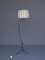 Shabby Chic French Metal Floor Lamp, 1950s, Image 9