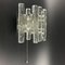 Mid-Century Ice Glass Wall Light by J.T. Kalmar for Kalmar Franken Kg, Austria, 1960s 5