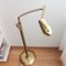Tall Modernist Golden Height Adjustable Floor Lamp 1970s 4