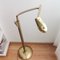 Tall Modernist Golden Height Adjustable Floor Lamp 1970s, Image 4