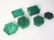 Boîtes Miniatures Vintage en Malachite, Set de 2 5