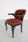 Vintage Black Upholstered Armchair, 1930s 10