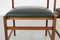 Solid Wooden Chairs with Dark Green Leatherette Upholstery, 1960s, Set of 3, Image 11