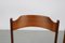 Stühle aus Massivholz mit Dunkelgrünem Kunstlederbezug, 1960er, 3er Set 10