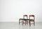Stühle aus Massivholz mit Dunkelgrünem Kunstlederbezug, 1960er, 3er Set 9