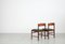 Stühle aus Massivholz mit Dunkelgrünem Kunstlederbezug, 1960er, 3er Set 7
