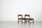 Stühle aus Massivholz mit Dunkelgrünem Kunstlederbezug, 1960er, 3er Set 5