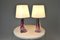 Lampes de Bureau en Cristal de Val Saint Lambert, 1960s, Set de 2 6