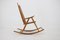 Varjonen Wood Processing Beech Rocking Chair, 1960s 2