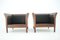 Danish Leather Armchairs from Skalma, 1990s, Set of 2, Image 6