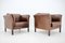 Danish Leather Armchairs from Skalma, 1990s, Set of 2 3