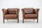 Danish Leather Armchairs from Skalma, 1990s, Set of 2 4