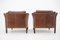 Danish Leather Armchairs from Skalma, 1990s, Set of 2 5