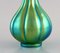 20th Century Onion Shaped Glazed Ceramics Vase 5