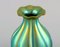 20th Century Onion Shaped Glazed Ceramics Vase 3