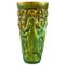 Vase en Céramique Émaillée à Motif de Femmes Cueilleuses de Raisin de Zsolnay 1