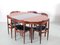 Mid-Century Dining Set by Hans Olsen for Frem Rojle, Set of 5 16