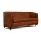 2-Seater Brown Leather Sofa from de Sede, Image 7