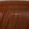 2-Seater Brown Leather Sofa from de Sede 4