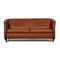2-Seater Brown Leather Sofa from de Sede, Image 1